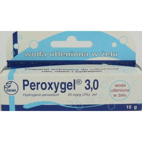 Peroxygel 3% - woda utleniona w żelu * 15 g
