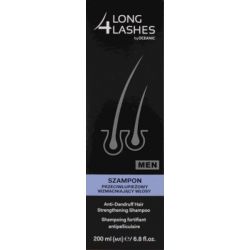 Long 4 Lashes Men * Szampon p/łupieżowy-wzmacniający włosy * 200 ml
