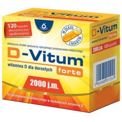 D-Vitum Forte 2000 j.m. * 120 kaps