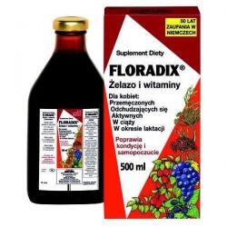 Floradix - Żelazo i Witaminy * 500 ml