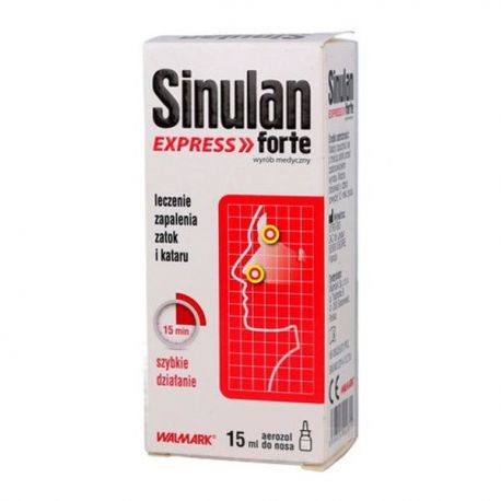 Sinulan Express Forte * aerozol do nosa * 15 ml
