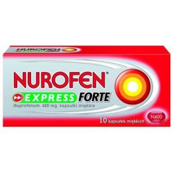 Nurofen Expres Forte - 400 mg * 10 kapsułek