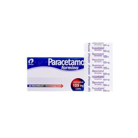 Paracetamol 125 mg - czopki * 10 szt