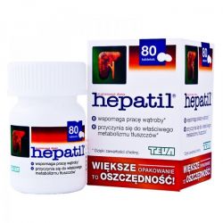Hepatil * 80 tabletek