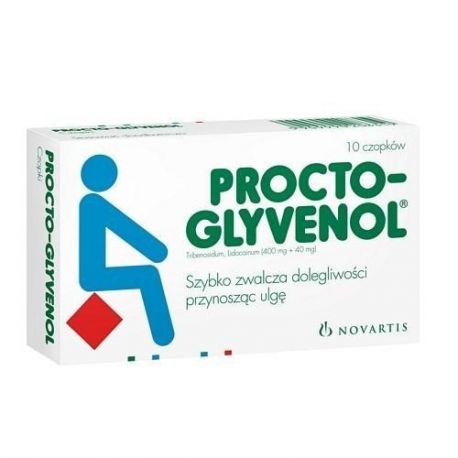 Procto - Glyvenol * Czopki - 10 szt