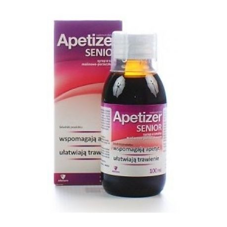 Apetizer senior - syrop * malinowo - porzeczkowy * 100 ml