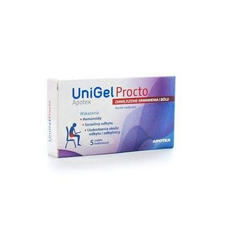 Unigel Apotex Procto - czopki * 5 szt