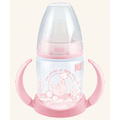 NUK First Choice - Baby Rose * butelka niemowlęca różowa - 150 ml * 1 sztuka