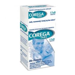 Corega Bio Tabs Formuła * tabletki czyszczące * 136 szt