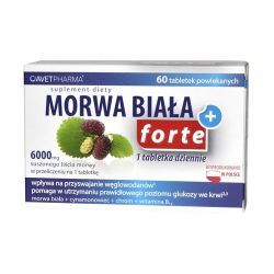 Morwa Biała Plus Forte* 60 tabletek