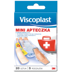 Viscoplast - Mini Apteczka * zestaw plastrów * 20 sztuk