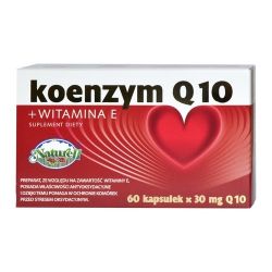 Naturell Koenzym Q10 z Vitaminą E * 60 kapsułek