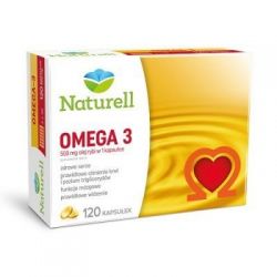 Naturell Omega -3 * 500 mg * 120 kapsułek