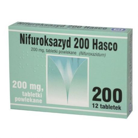 Nifuroksazyd 200 mg * 12 tabl